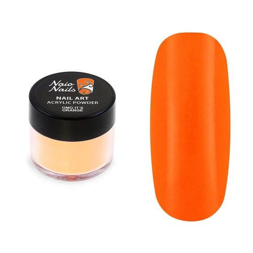 OMG Oranžový neonový akrylový prášek - 12g