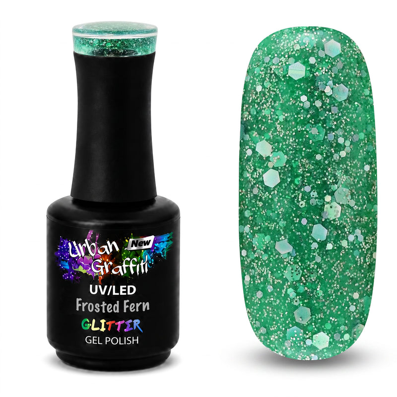 Fougère givrée - UGGP-A0826 - Vernis gel Urban Graffiti 15ml
