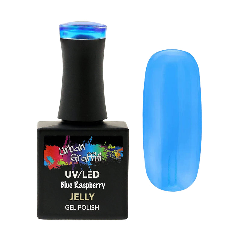 Blue Raspberry - UGGP-JE006 Urban Graffiti gelový lak 15 ml