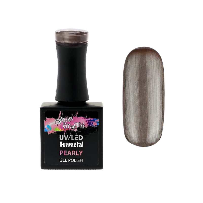 Gunmetal - UGGP-A0874 Urban Graffiti gelový lak na nehty 15ml