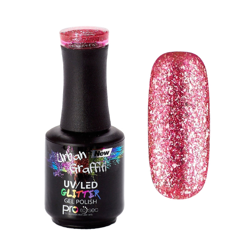 Sparkling Rosé - UGGP-A0947 Urban Graffiti gelový lak 15ml