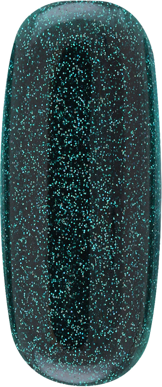 Trickery - UGGP-DD006 - zelený glitter - Urban Graffiti gelový lak na nehty 15 ml
