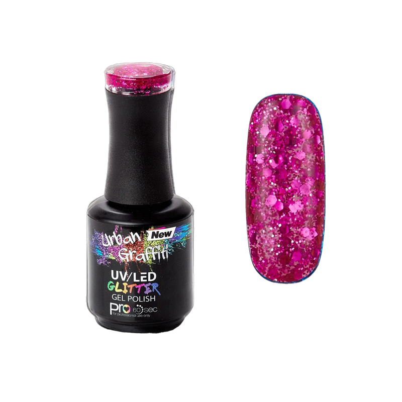 Bermuda Rose - UGGP-XS008 Urban Graffiti gelový lak na nehty 15ml