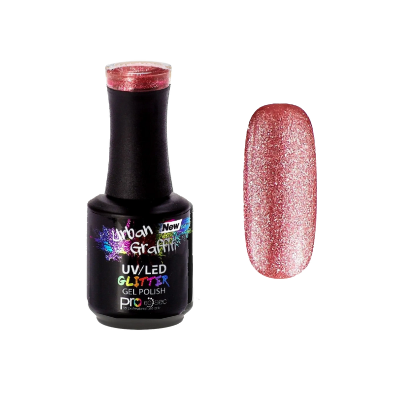 Brilliant Rose - UGGP-A0162 Urban Graffiti Gelový lak na nehty 15ml