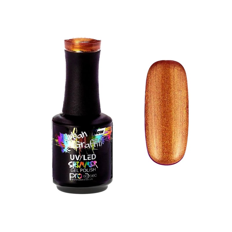 Burnt Umber - UGGP-A0224 Urban Graffiti gelový lak na nehty 15ml