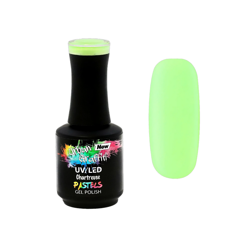Chartreuse - UGGP-PA035 Urban Graffiti gelový lak na nehty 15ml