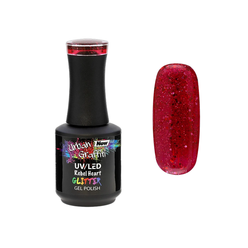 Rebel Heart - UGGP-A1109 Urban Graffiti Gelový lak na nehty 15ml